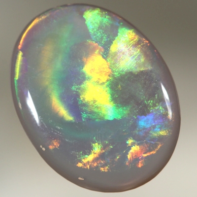 SOLID SEMI BLACK OPAL Masterpiece of Nature. Rare FLAME pattern SEE VIDEO